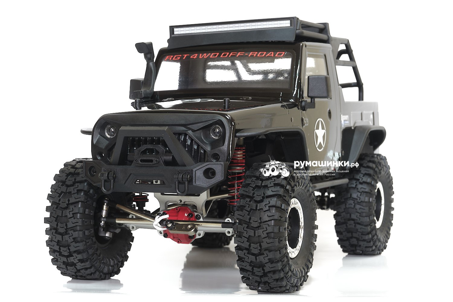 Радиоуправляемая машина для трофи RGT Rock Cruiser 4WD RTR масштаб 1:10  2.4G - EX86100PROV2 Купить с доставкой